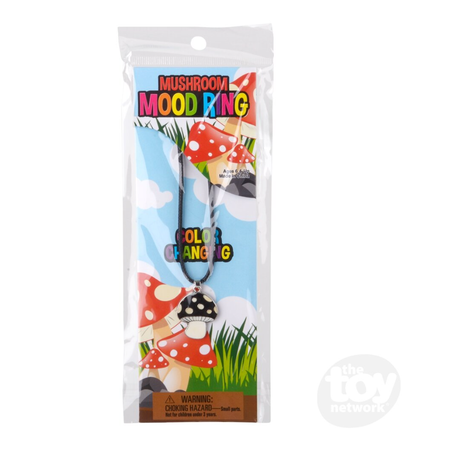 The Toy Network 18 Inch Mushroom Mood Necklace Color Changing Jewelry