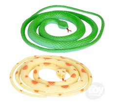 The Toy Network 36 Inch Vinyl Snake 1 Piece Random Color
