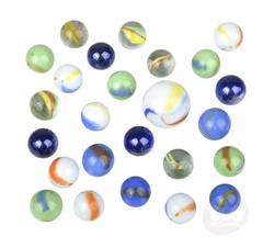 The Toy Network 24 Piece Marble Set Classic Game Toy