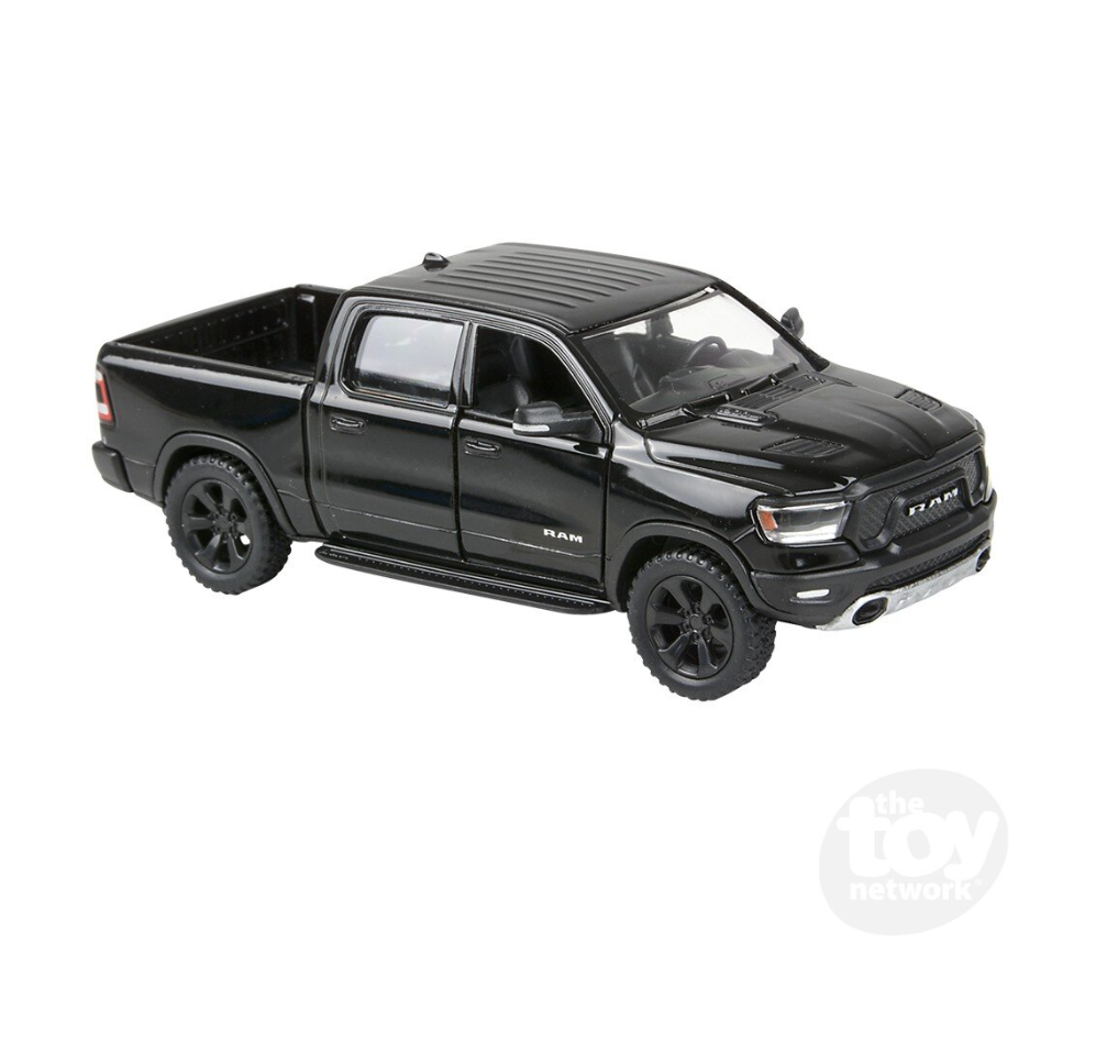 The Toy Network 5 Inch 2019 Dodge Ram 1500 Pull Back Truck Random Color
