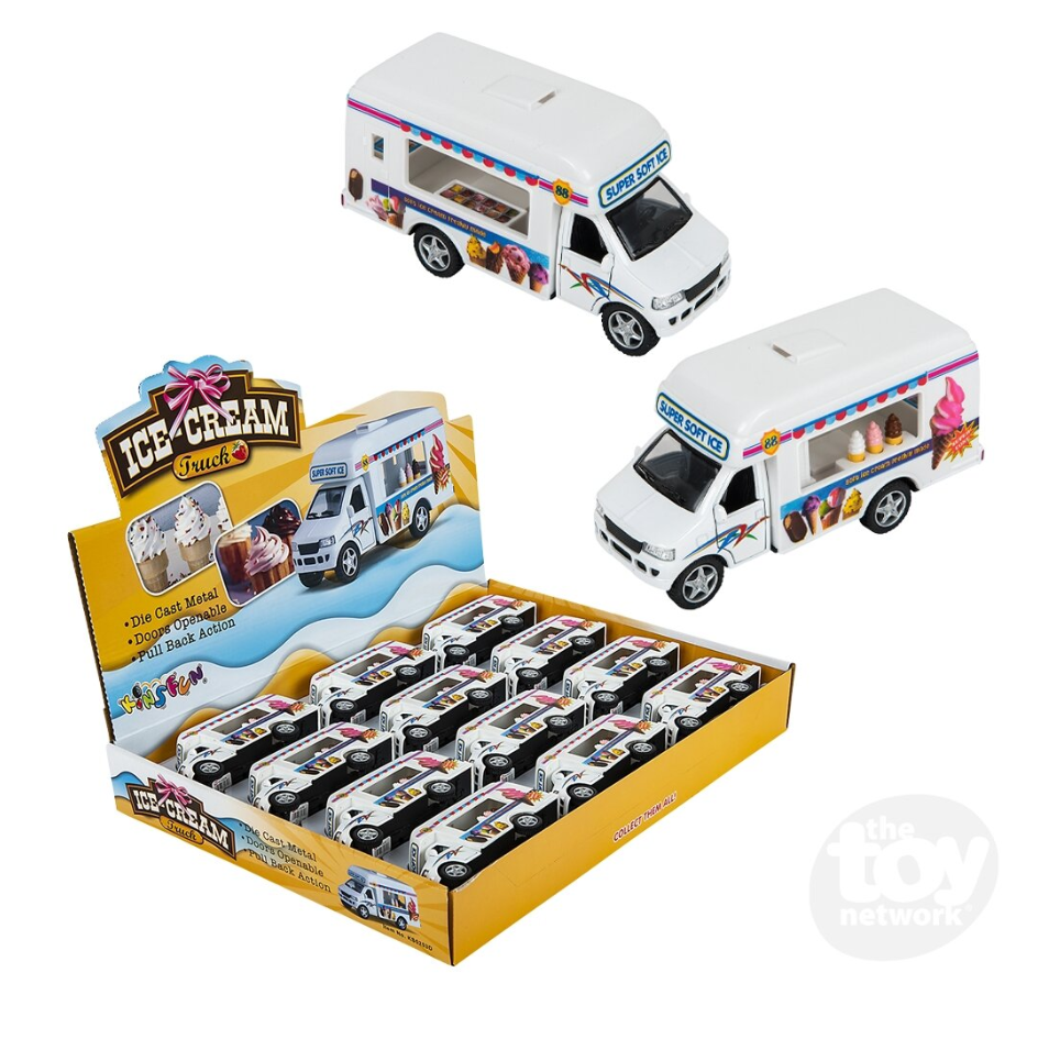 The Toy Network 5 Inch Die Cast Ice Cream Truck