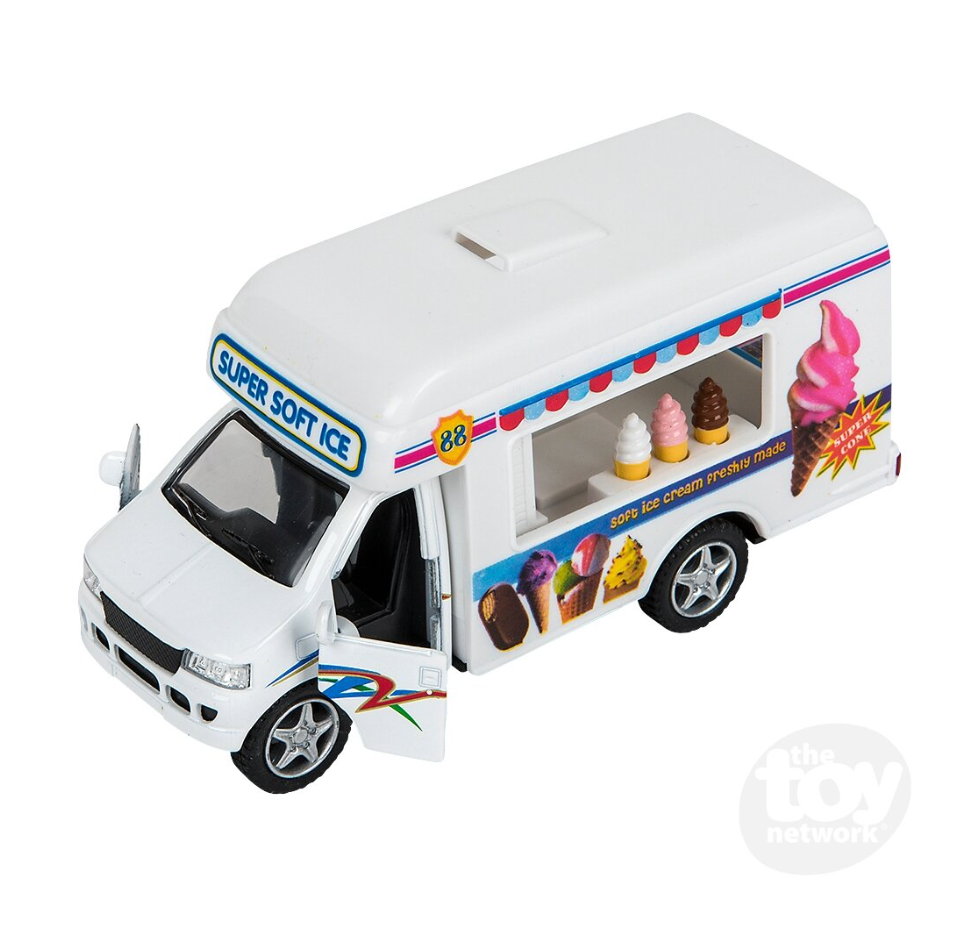 The Toy Network 5 Inch Die Cast Ice Cream Truck