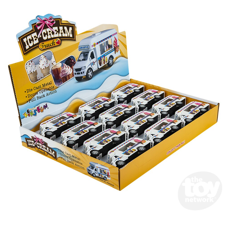 The Toy Network 5 Inch Die Cast Ice Cream Truck 1 Piece