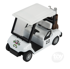 The Toy Network 5 Inch Die Cast Pull Back Golf Cart