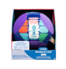 Jazwares FIFA World Cup 2026 9 Inch Feature Plush Soccer Ball