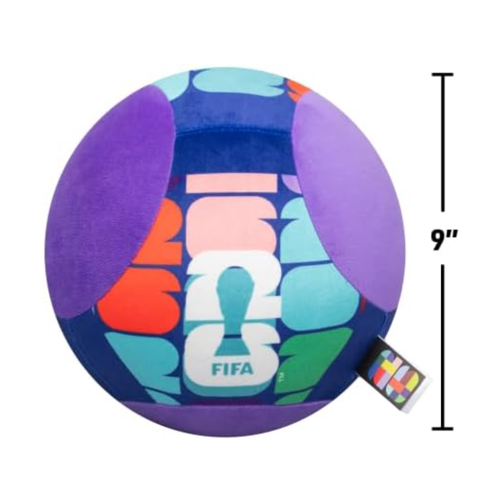 Jazwares FIFA World Cup 2026 9 Inch Feature Plush Soccer Ball
