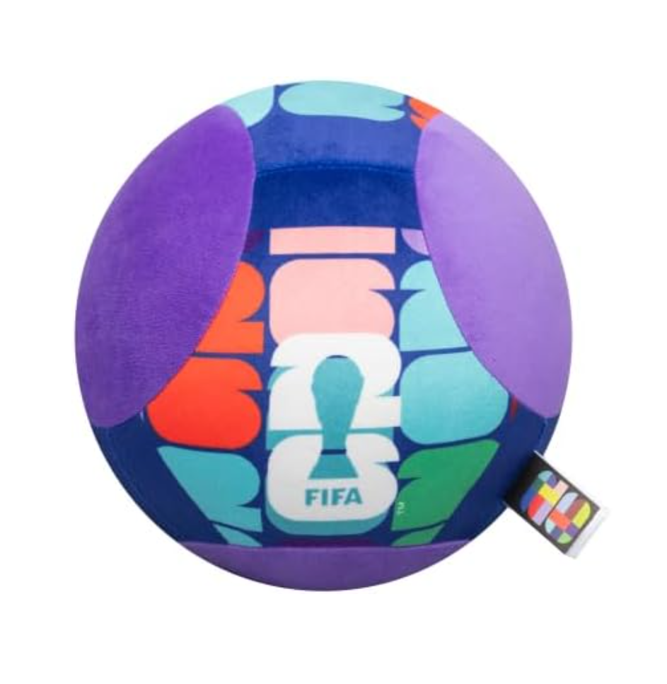 Jazwares FIFA World Cup 2026 9 Inch Feature Plush Soccer Ball