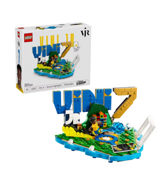 LEGO Editions Vini Jr Soccer Highlights 510 Piece Building Set 43027