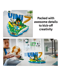 LEGO Editions Vini Jr Soccer Highlights 510 Piece Building Set 43027