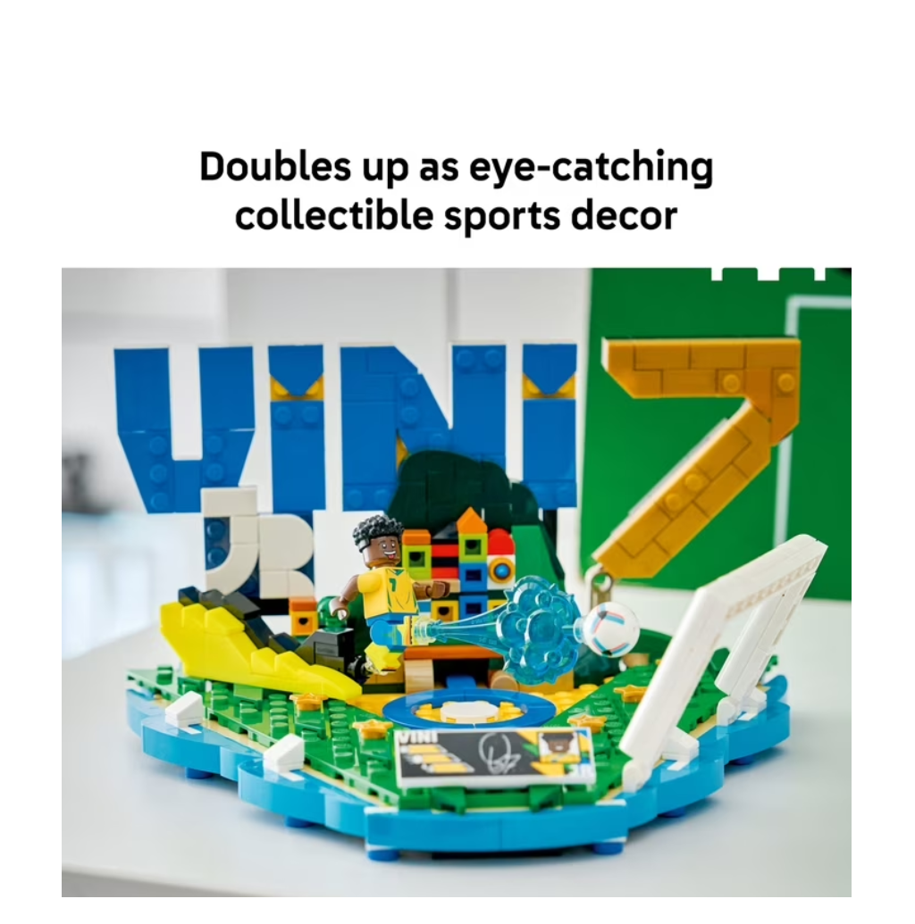 LEGO Editions Vini Jr Soccer Highlights 510 Piece Building Set 43027