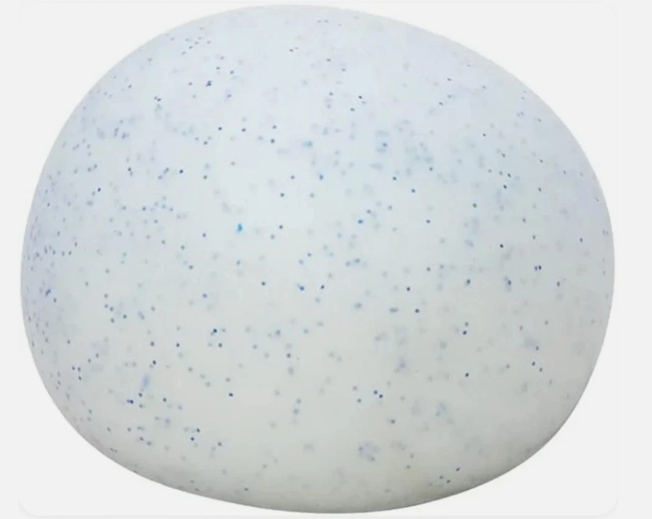 Schylling NeeDoh Snow Ball Crunch 2.5 Inch Sensory Squish Fidget Toy