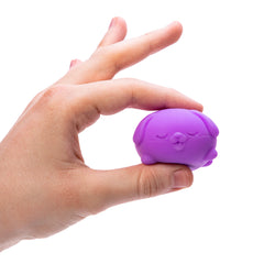 Nee Doh Teenie Funky Pups 1.5 Inch Squish Ball Fidget Toy  Set of 3
