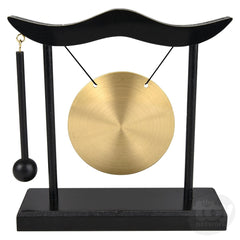 The Toy Network 6.3 Inch Mini Zen Table Gong with Drumstick