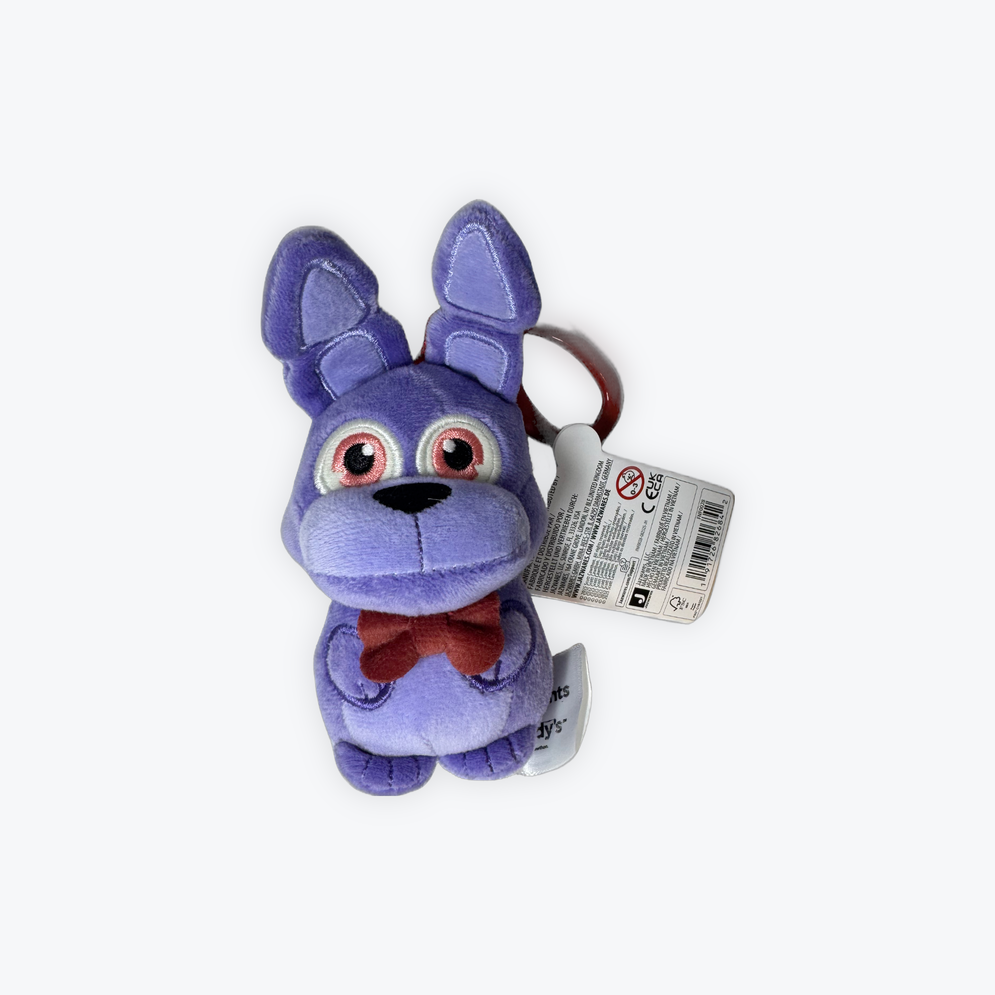 Five Nights at Freddy’s Bonnie clips plush mini character keychain