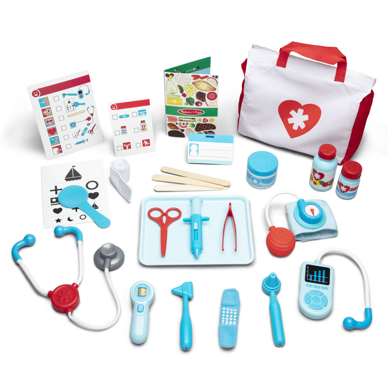 Melissa & Doug Get Well Doctors Kit 25 Piece Pretend Play Set