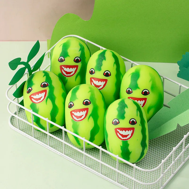 Watermelon Monster Squishy Funny Fruit Sensory Fidget Toy