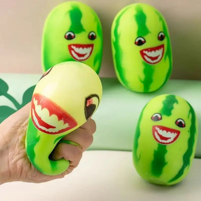 Watermelon Monster Squishy Funny Fruit Sensory Fidget Toy