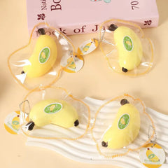 Stitched Banana Squishy High Elastic Quick Rebound Sensory Toy