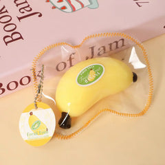 Stitched Banana Squishy High Elastic Quick Rebound Sensory Toy