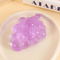 Transparent Grape Squishy Fast Rebound Sensory Fidget Toy