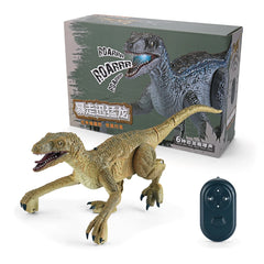 Remote Control VelociRaptor Dinosaur Robot Toy – Electric Walking Dino