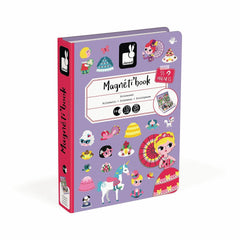 Janod Princesses Magneti'Book magnetic educational game with 55 magnets and 7 cards