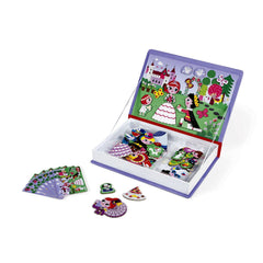 Janod Princesses Magneti'Book magnetic educational game with 55 magnets and 7 cards