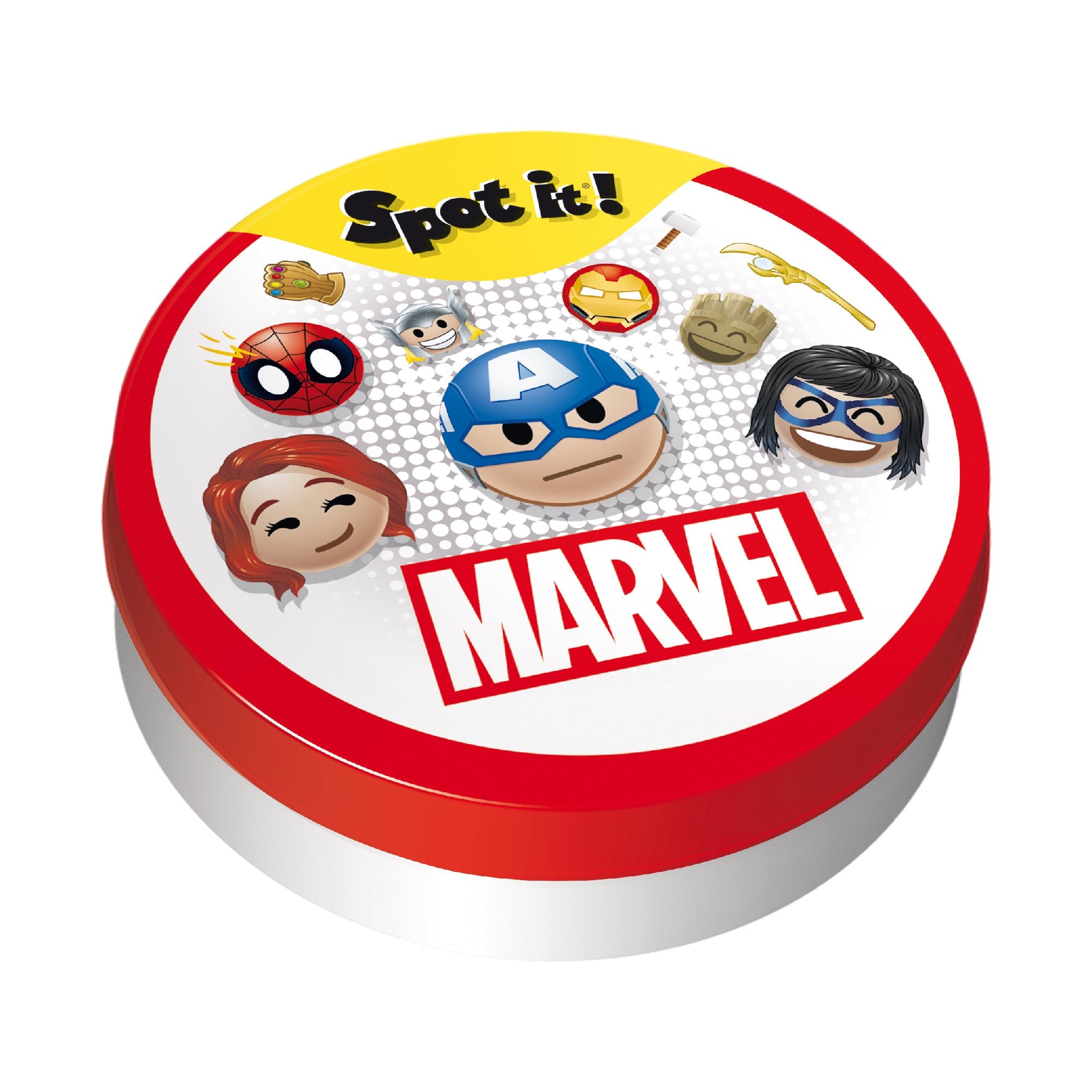 Zygomatic Spot It Marvel Eco Pack Family Matching Card Game