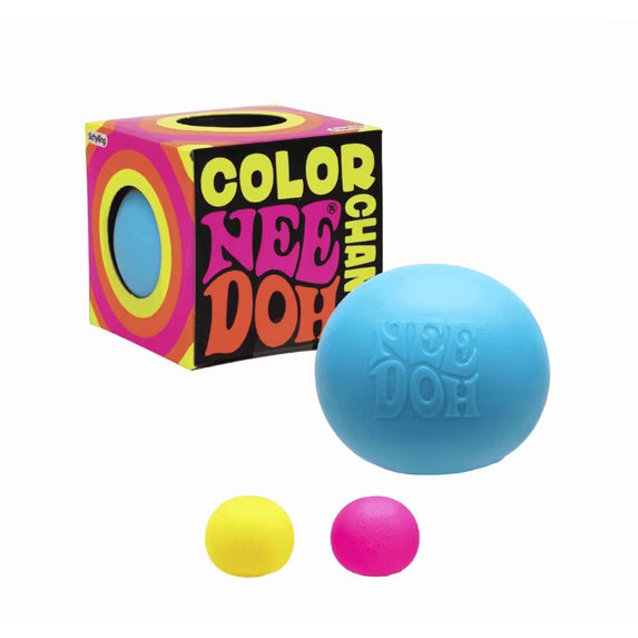 Schylling NeeDoh Color Change Ball 2.5 Inch Sensory Fidget Toy