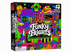Schylling NeeDoh Funky Frights 2026 Squish-O-Ween Countdown Box – 13 Surprises