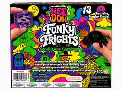 Schylling NeeDoh Funky Frights 2026 Squish-O-Ween Halloween Countdown Box with 13 surprises