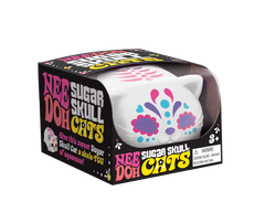 Schylling NeeDoh Sugar Skull Cats Sensory Squishy Toy