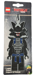 LEGO Ninjago villain samurai luggage tag travel accessory