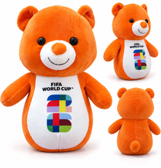 Jazwares FIFA World Cup 2026 10 Inch Colorful Bear Plush Toy