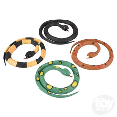The Toy Network 24 Inch Vinyl Snake 1 Piece Random Color