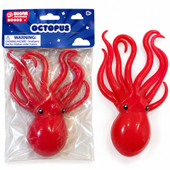 Toysmith Sugar Squishmeez Noods Octopus 1 Piece Random Color