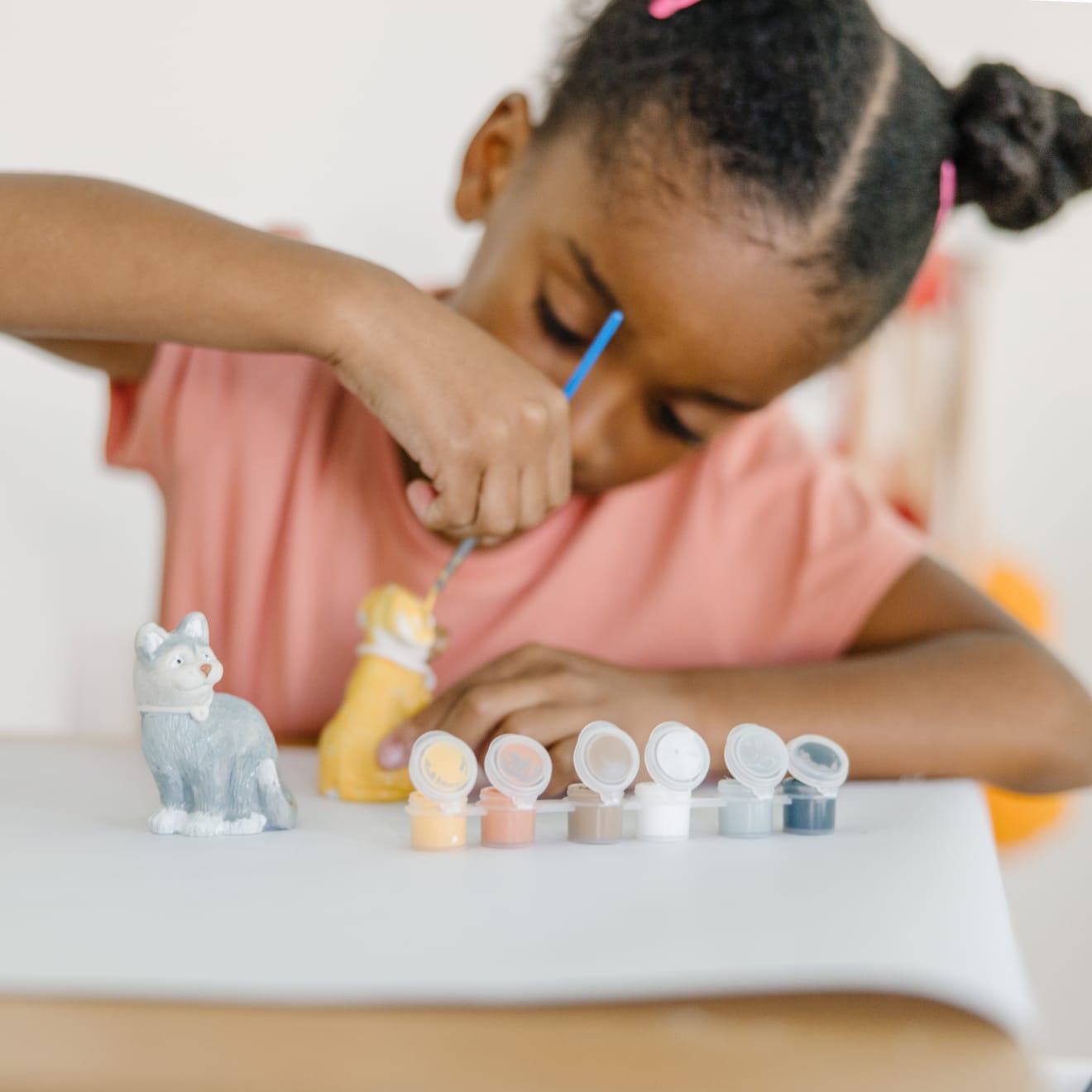 Melissa & Doug Created by Me Pet Figurines Painting Craft Kit