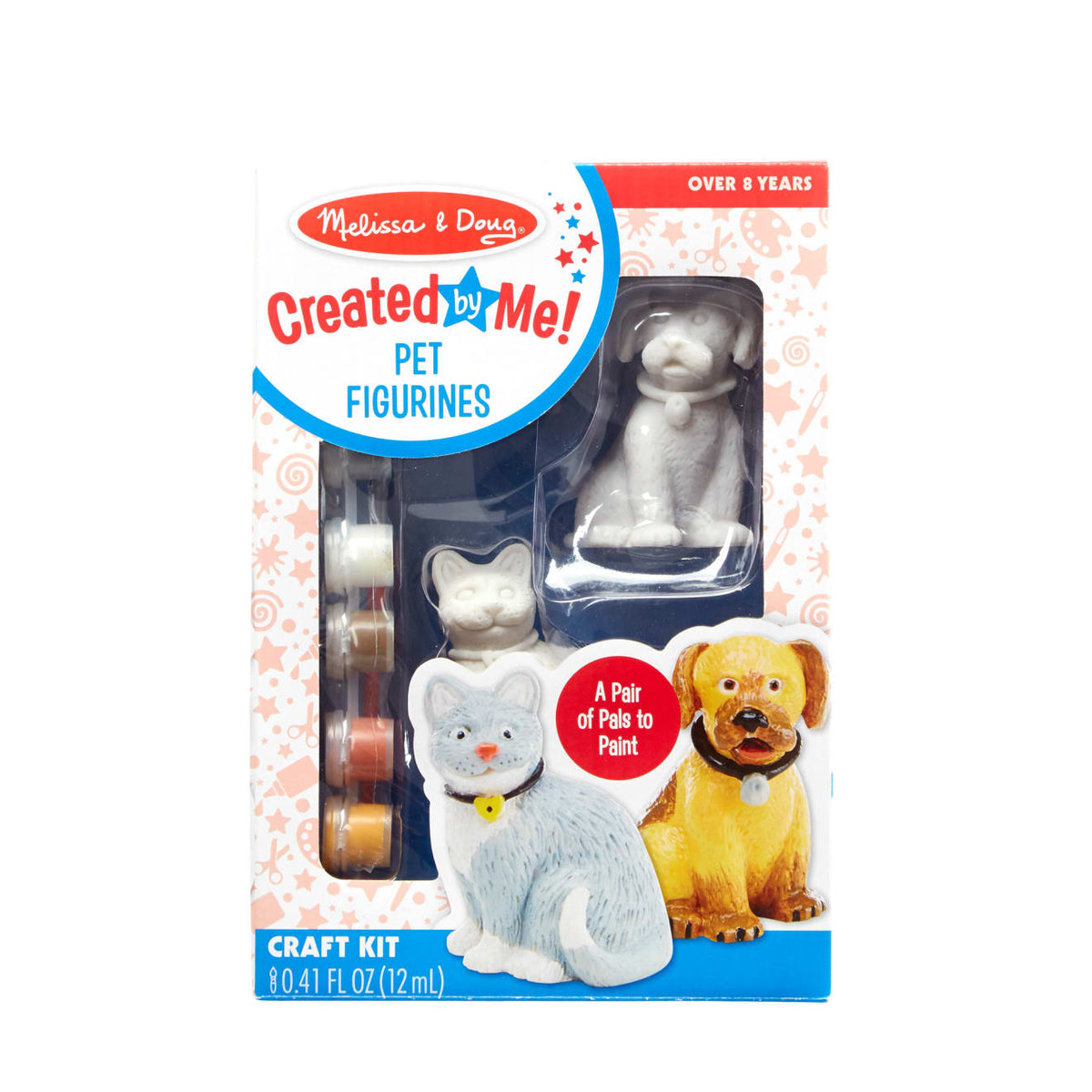 Melissa & Doug Created by Me Pet Figurines Painting Craft Kit