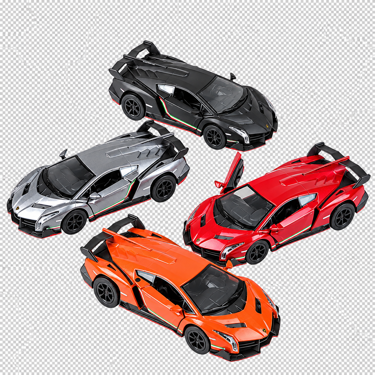 The Toy Network 5 Inch Die Cast Lamborghini Veneno Random Color