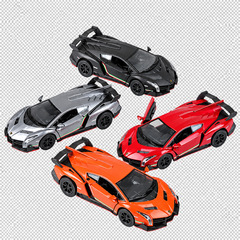 The Toy Network 5 Inch Die Cast Lamborghini Veneno Random Color