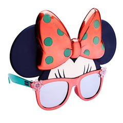 Sun-Staches Disney Minnie Mouse Holiday Reflective Costume Sunglasses