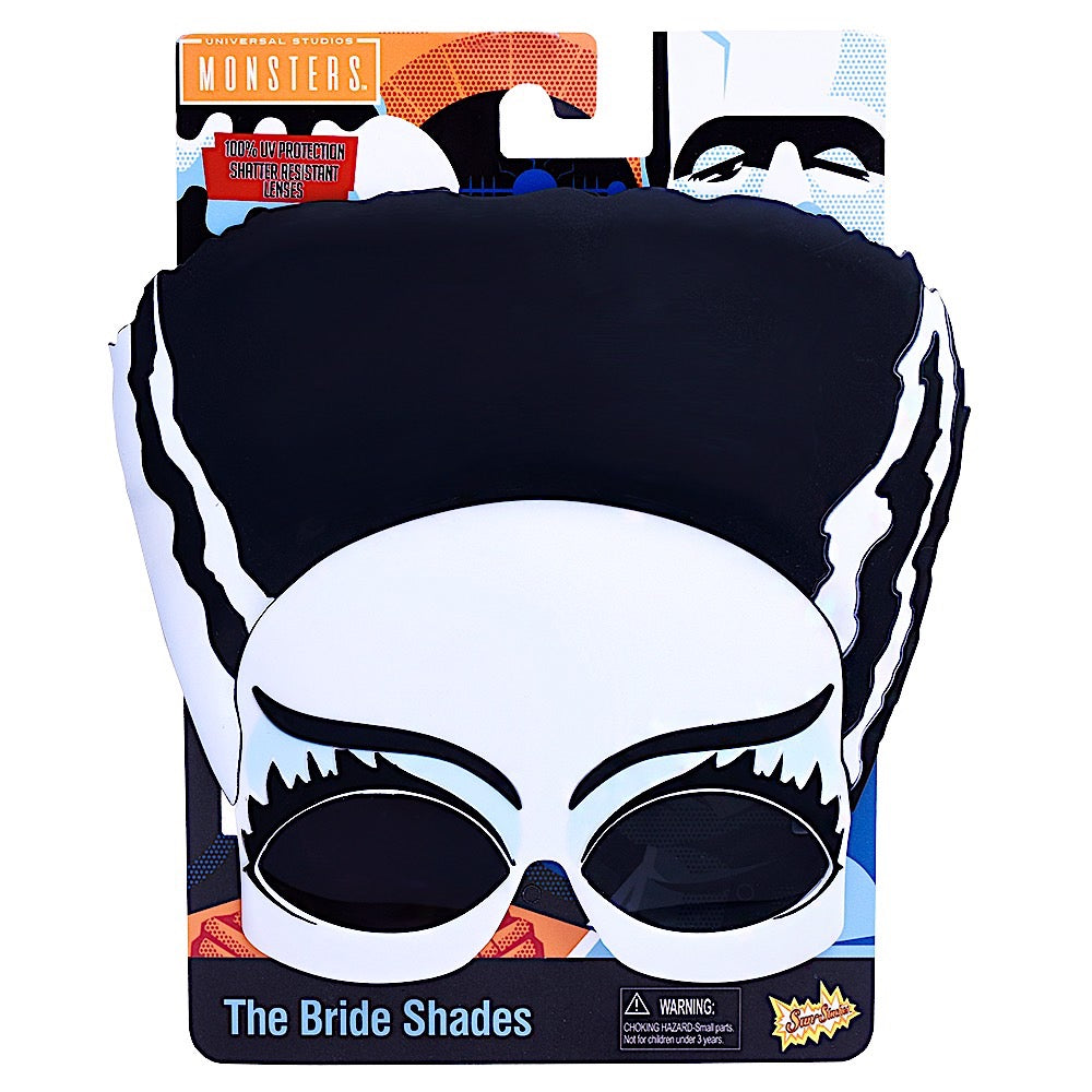 Sun-Staches Universal Monsters Bride of Frankenstein Costume Sunglasses