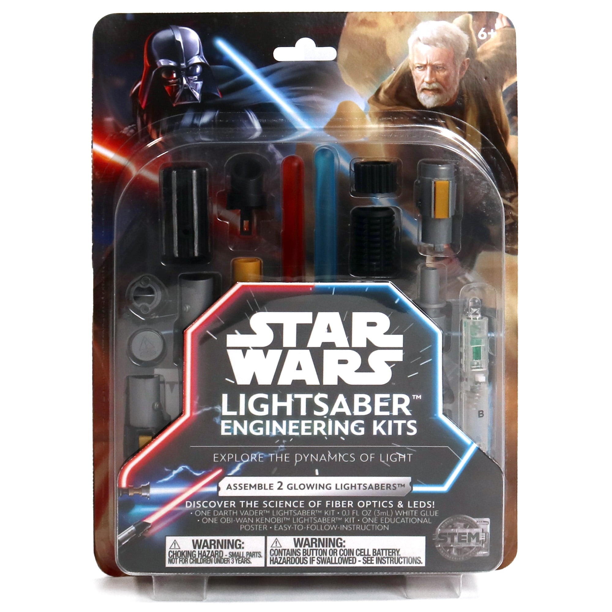 STAR WARS Construct Your Own Lightsabers, 24 pieces, Boys and Girls, Child, 6 years and up!