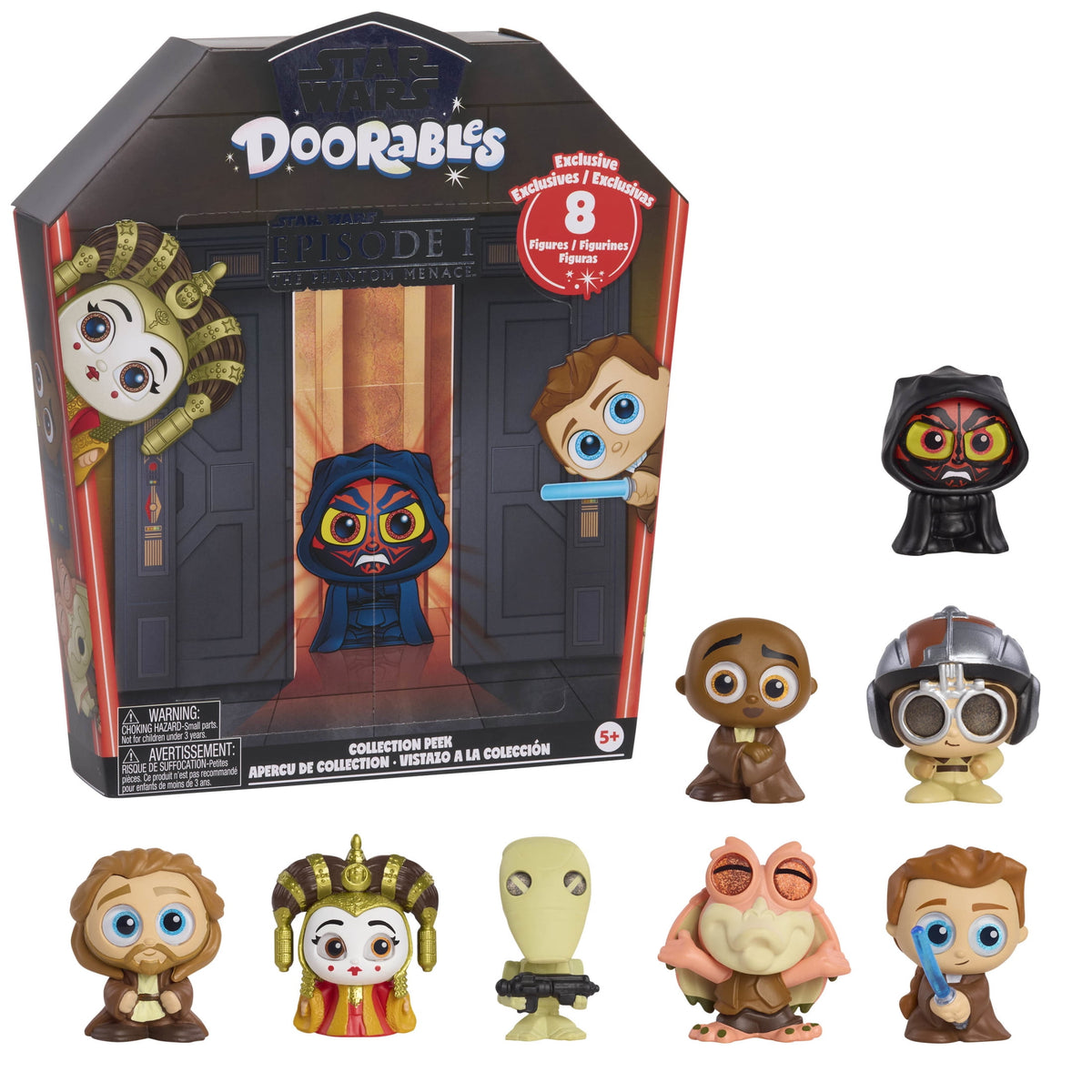 STAR WARS™ Doorables PHANTOM MENACE™ Collection Peek, Collectible Figures, Kids Toys for Ages 5 Up by Just Play