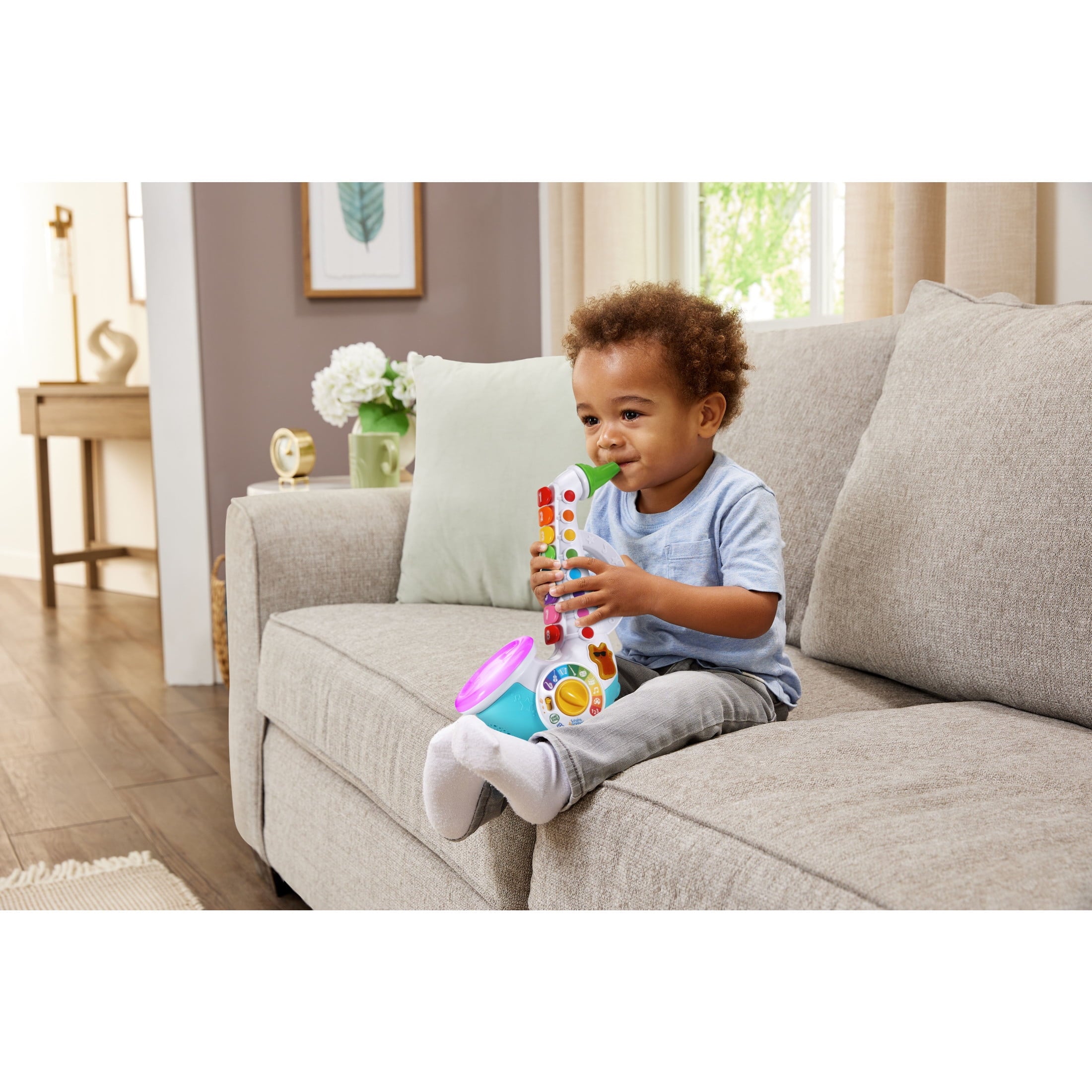 LeapFrog Learn & Groove Jazzy Saxophone with Accessories, Baby and Toddler Toys