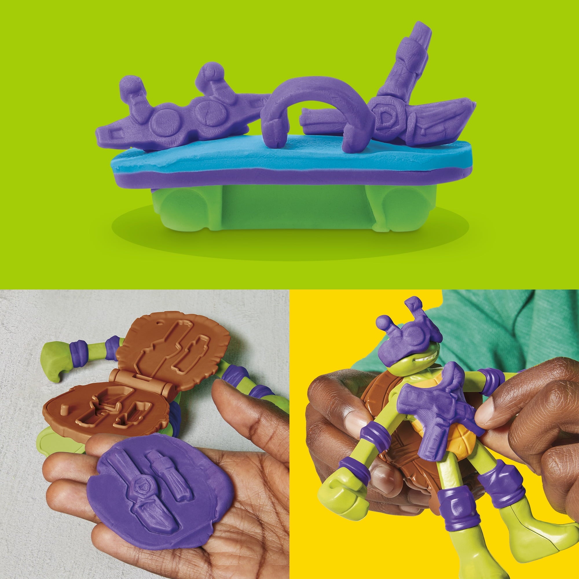Play-Doh Teenage Mutant Ninja Turtles Mutation Station Playset, Arts & Crafts Toys for Kids, Ages 4+