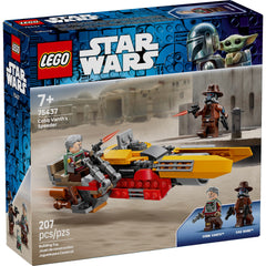 LEGO Star Wars Cobb Vanth’s Speeder Building Toy for Boys & Girls - Pretend Play Space Vehicle for Kids & Fans, Ages 7+ - Includes Cobb Vanth & Cad Bane Minifigures - Gift Idea for Birthdays - 75437