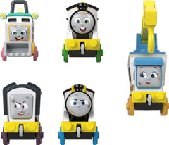 Thomas & Friends Construction Crew 5-Piece Diecast Metal Toy Train & Vehicle Set