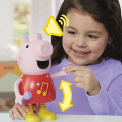 Peppa Pig Toys Talk and Sing Peppa Doll, Musical Toys for Girls and Boys, Ages 3 and up