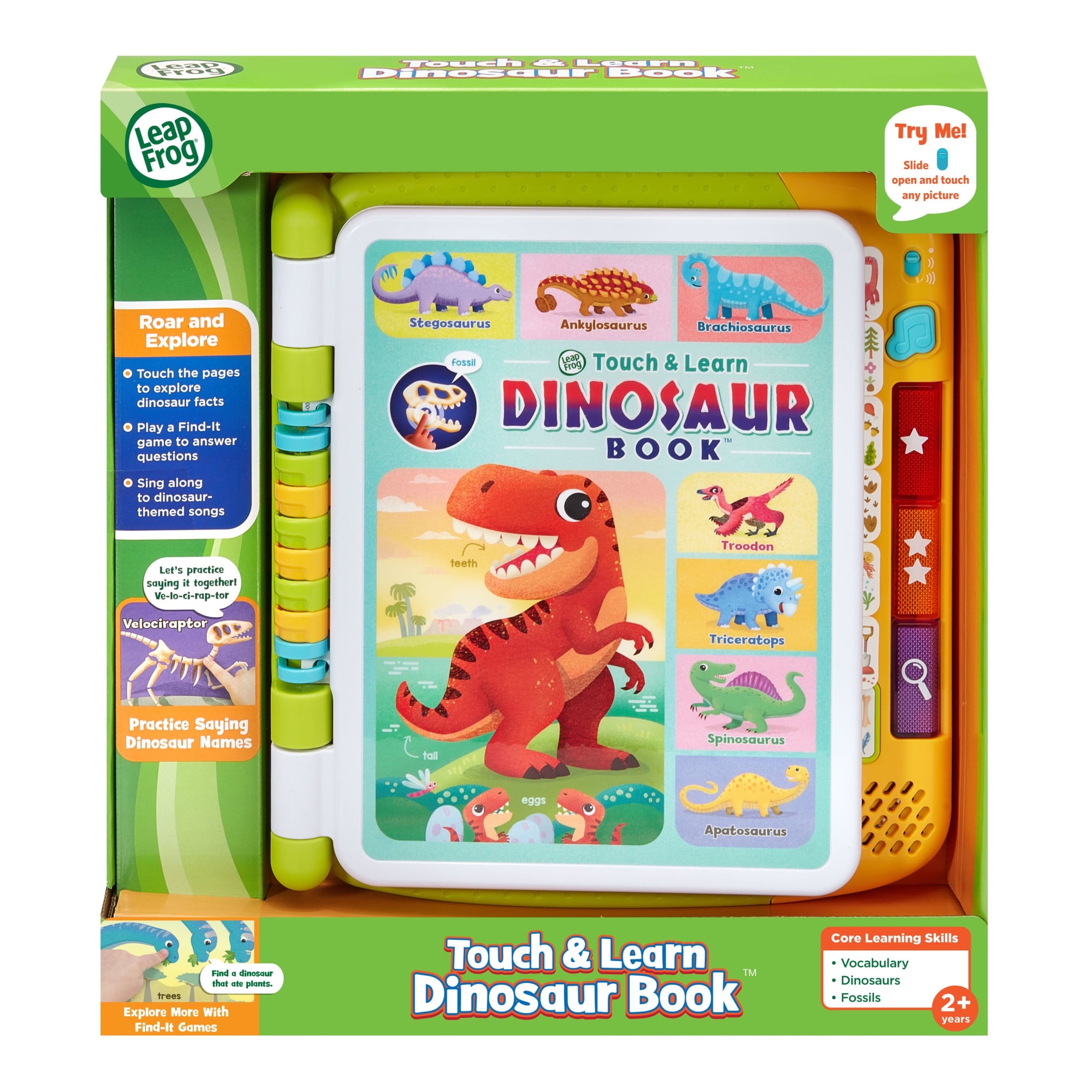 LeapFrog Touch & Learn Dinosaur Book Baby and Toddler Toys